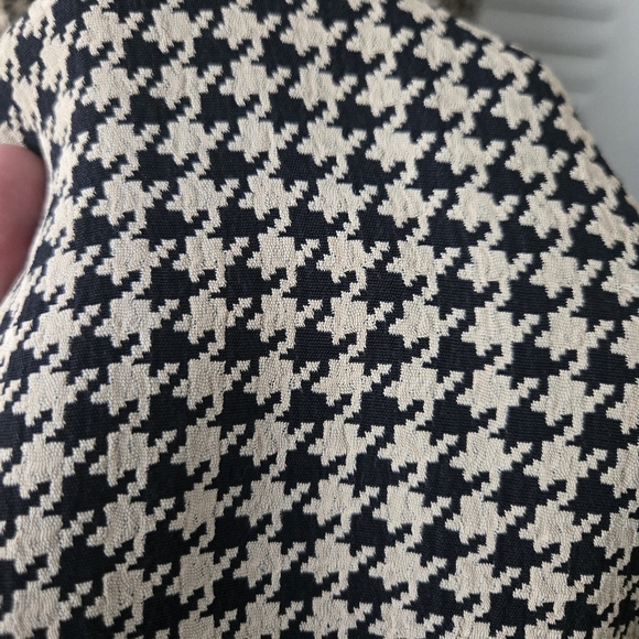 Vintage Emporio Armani Hounds tooth Skirt Made On Italy Size 42eu #073 - Picture 4 of 10